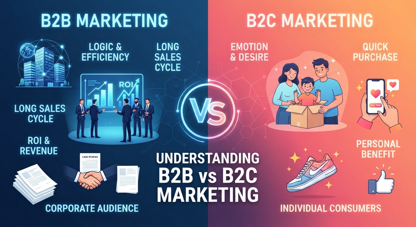 Bridging Worlds: Understanding the Key Differences Between B2B and B2C Marketing